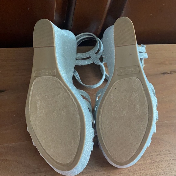 Silver Platform Shoes - Picture 2 of 2